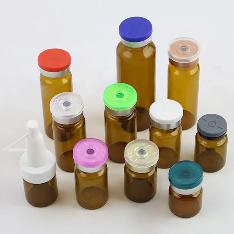 Κεχριμπάρι γυάλινο μπουκάλι